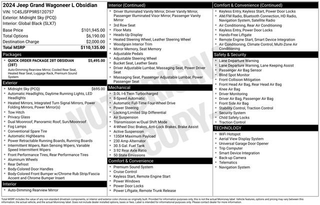 jeep grand wagoneer l 2024 1C4SJSFP9RS120757 image jeep grand wagoneer l 2024 1C4SJSFP9RS120757 image